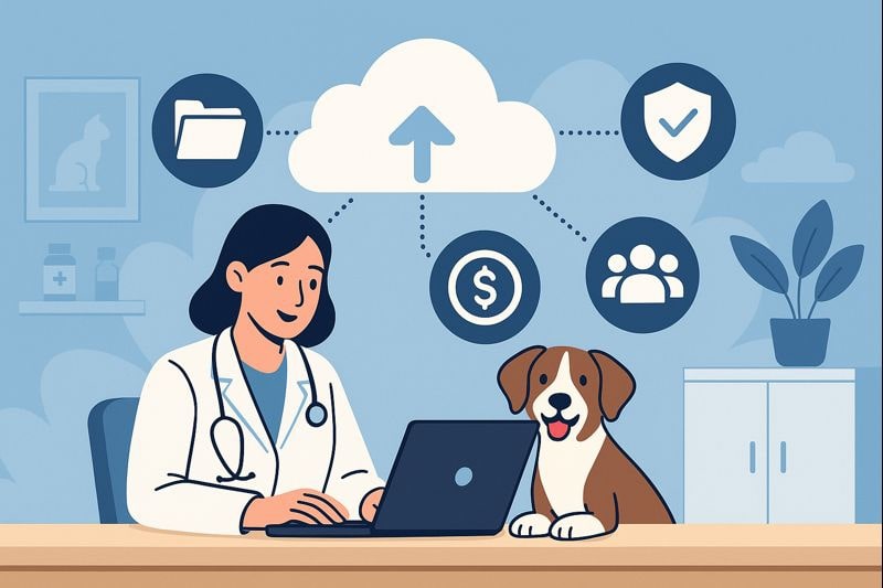 Core Benefits of Cloud-Based Systems for Veterinary Practices