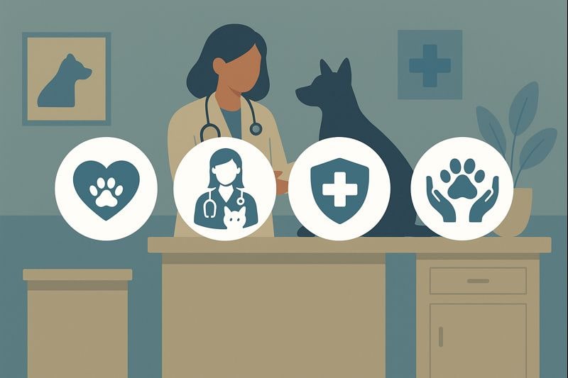 Define what your veterinary clinic brand stands for
