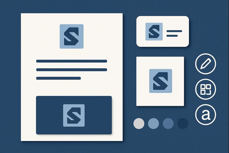 Design a visual identity that feels professional and memorable