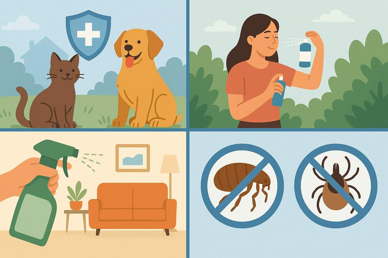 How to Prevent Fleas and Ticks: Complete Guide for Pets, People, and Home