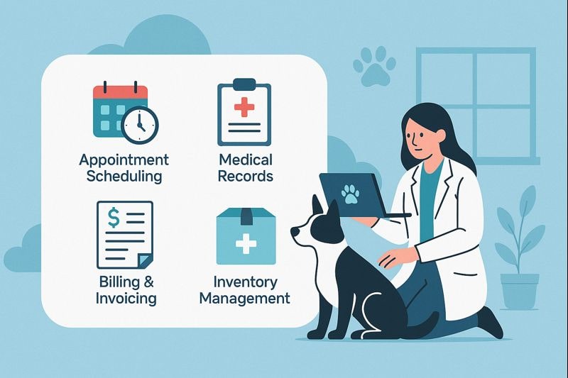 Key Modules to Prioritize in Cloud-Based Systems for Veterinary Practices