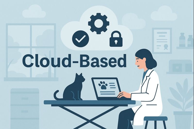What “Cloud-Based” Really Means in a Veterinary Clinic