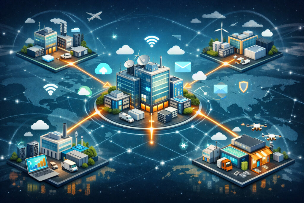 Choose the right growth architecture: single-site scale, multi-site scale, or hub-and-spoke