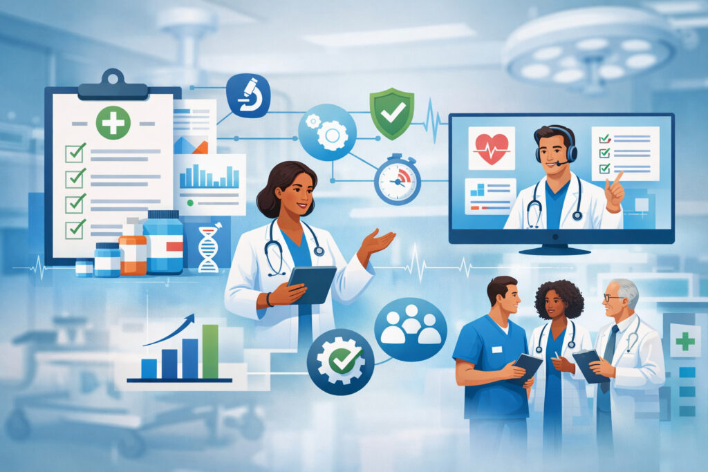 Standardize clinical protocols to scale quality (not just appointments)