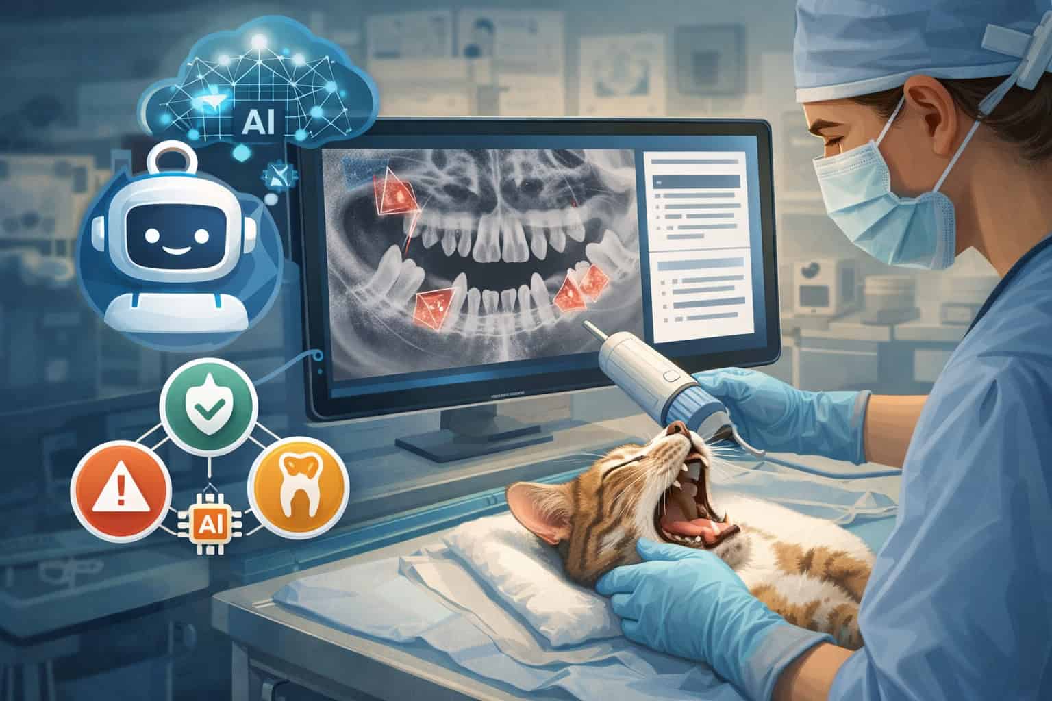 Using AI for Veterinary Dental Radiograph Interpretation