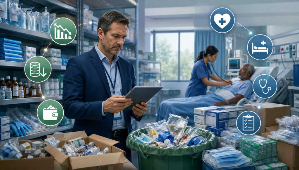 Hospital inventory waste impacting cash flow and patient care